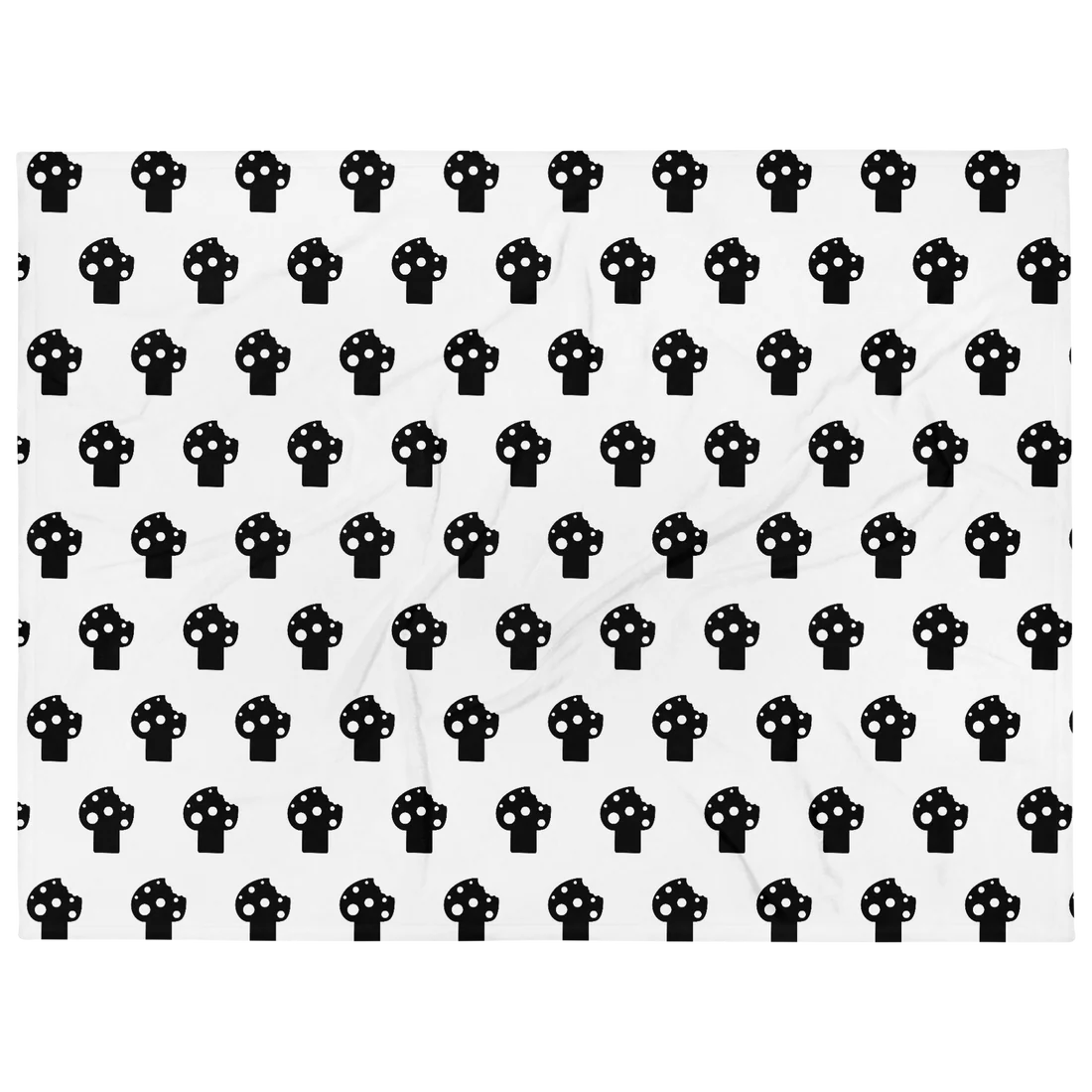 Silly Farms Mushroom Throw Blanket - Image 3
